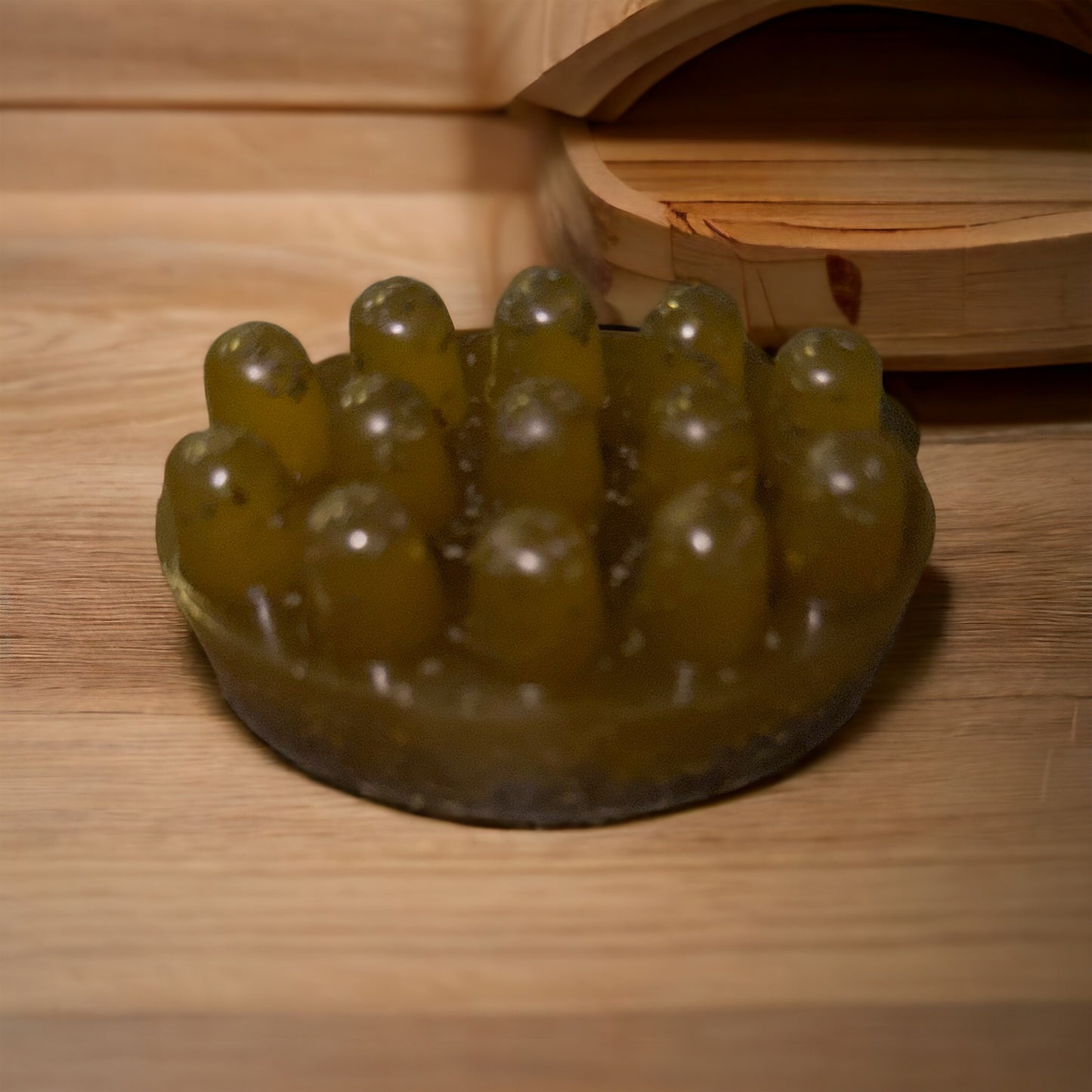 Hair scalp massager soap