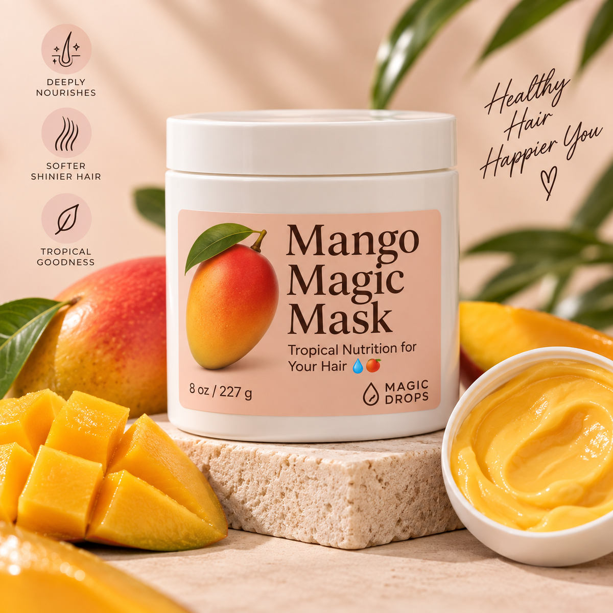 Mango Magic Hair Mask – 8 oz