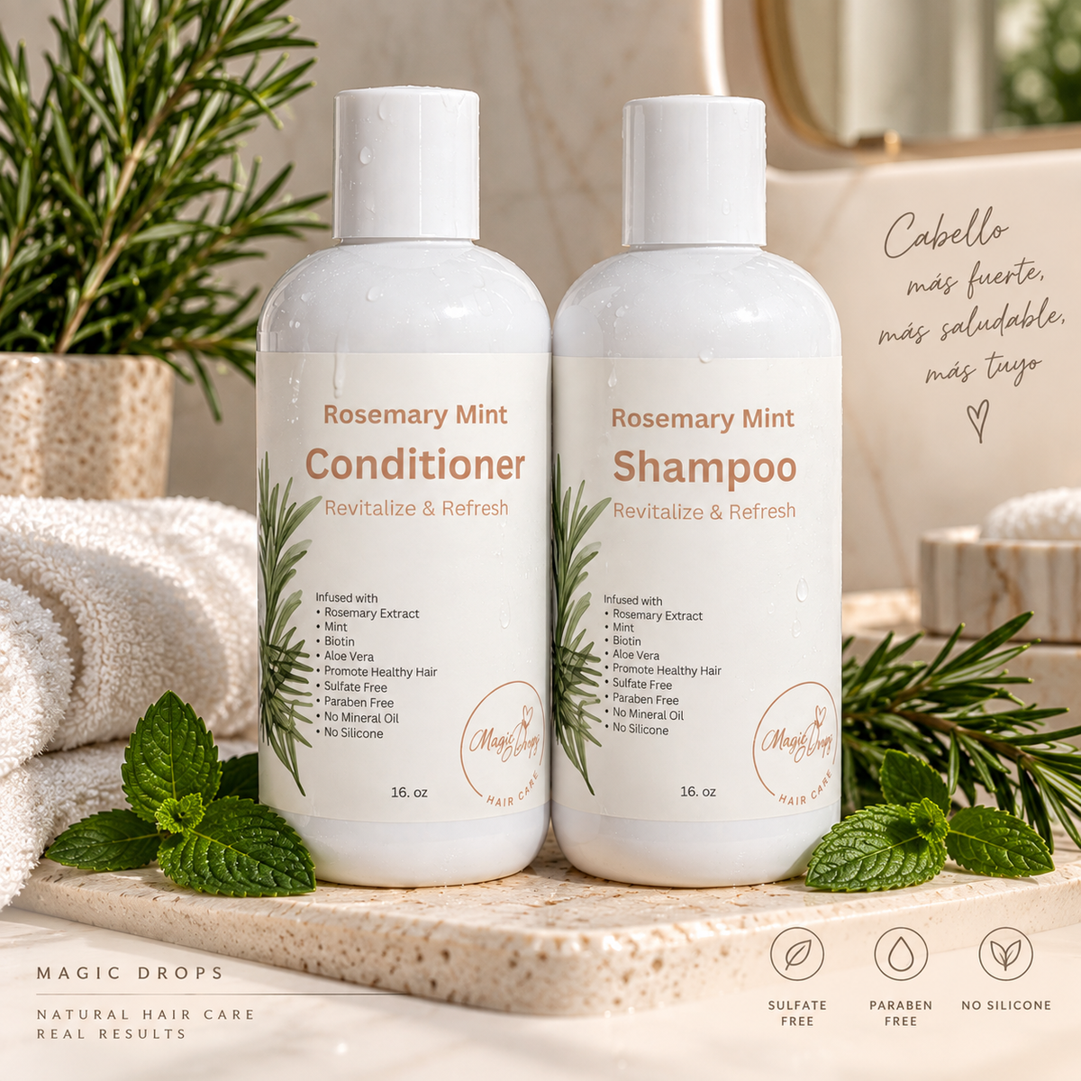 Shampoo and conditioner