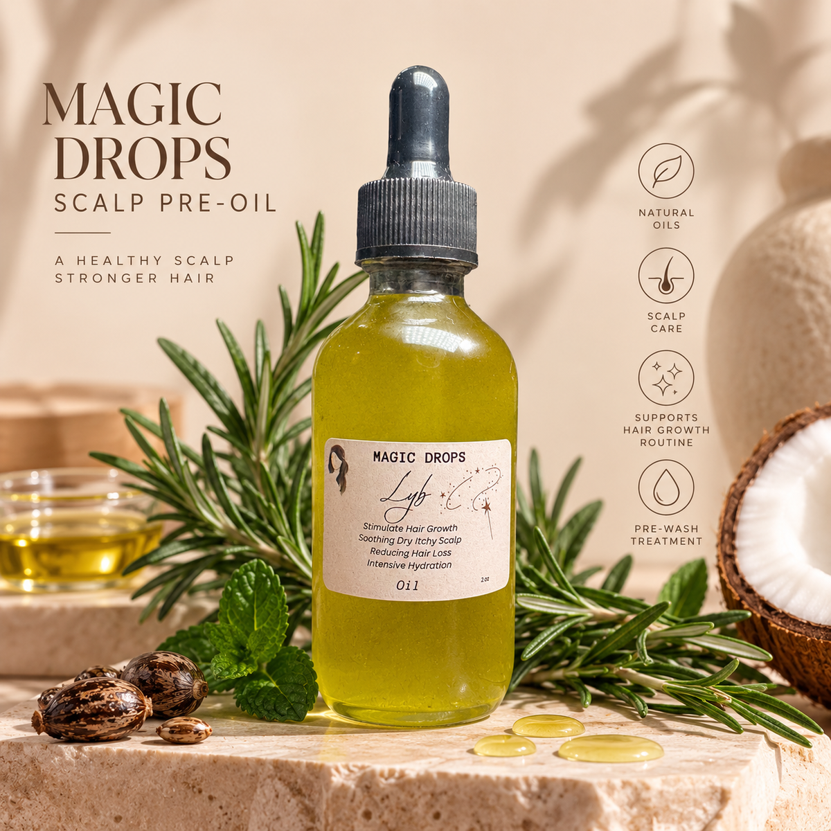 Rosemary Scalp Pre-Oil